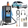Portable air compressor 150 psi,Digital air compressor, For Tesla Model Y spare tire accessories,Fit for Tesla Model Y 2022-2023,Tire inflator portable air compressor