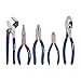 WORKPRO 5-piece Pliers Set (10-Inch Slip Joint, 8-Inch Linesman, 8-Inch Long Nose, 6-Inch Diagonal, 10-Inch Groove Joint) for Basic Home Use