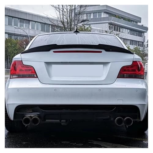 Becquet Arrière pour BMW Série 1 E82 E88 Coupé Gloss Black 2007-2013
