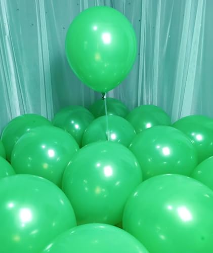 Image of 90 Pack Green Balloons 18 inch Green Latex Large Balloons for Party Decorations and Events ZWZLIULIAN