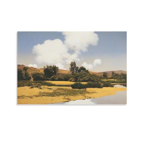 Maxfield Parrish Little Sugar River poster d'œuvres d'art impression sur toile 50 x 75 cm