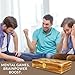 Jackaroo World - Barricade Board Game - Malefiz - New 2025 Dice Games - 2-4 Player Competitive Strategy Game - Fast Track Board Game Fun Wooden Dice Game for Family & Friends - Adults Games Wood Games
