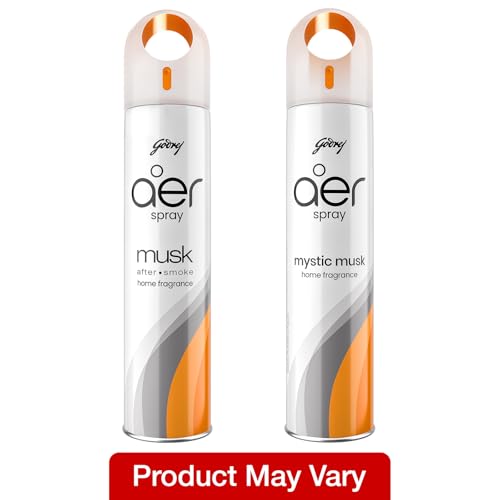 Image of Godrej aer Spray | Room Freshener for Home & Office - Mystic Musk (200 ml) | Long-Lasting Fragrance