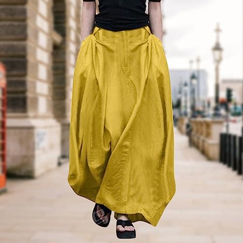 Maxi Skirt Falda Larga Crochet Zara Falda Pantalon Larga Mujer