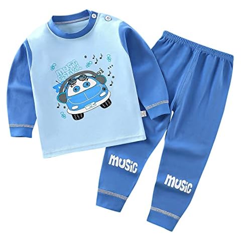 Long Sleeve 5t Boy Pajamas Set Cover