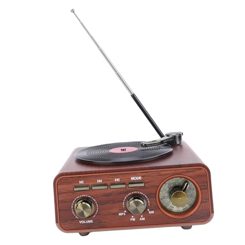 Radio portátil Tangxi AM FM SW estilo retro Bluetooth miniatura 3