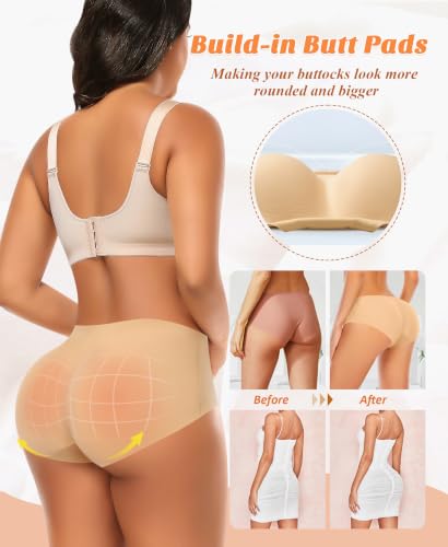 Image of DERCA Butt Enhancer Hip Pads Lace Padded Boyshorts