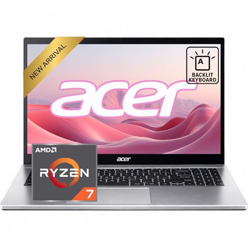Acer (�G�C�T�[) Aspire 3 �m�[�g�p�\�R��(�r�W�l�X&�w���p) | �o�b�N���C�g�L�[�{�[�h | 15.6�C���` FHD�f�B�X�v���C | AMD Ryzen 7 7730U CPU | 16GB RAM | 512GB PCIe SSD | ��