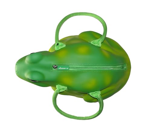 Bolso Tote Divertido Original Rana Verde miniatura 4