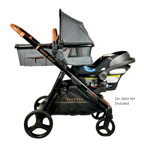 Image of Venice Child Ventura Sit and Stand Convertible Stroller & Bassinet (Package # 2)