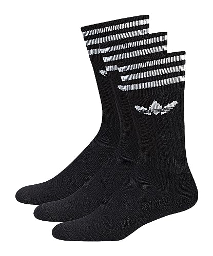 Image of Men's unisex-adults Women Men crew mid cut crew socks lightweight running socks pack of 3