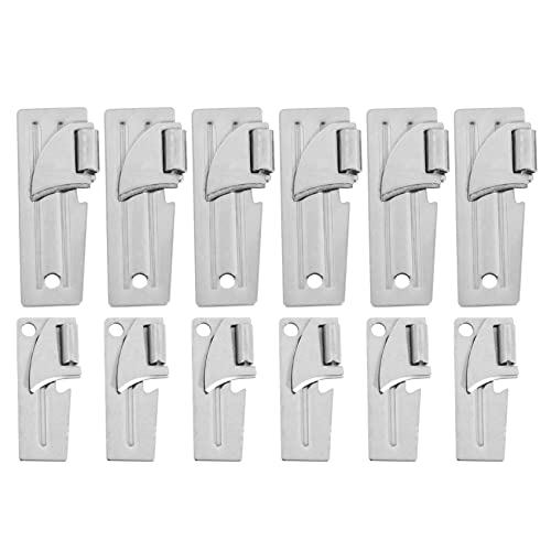 Srutueo P-38 and P-51 Can Openers Stainless Steel Camping Can Opener Portable Can Opener for Kitchen Travel Camping