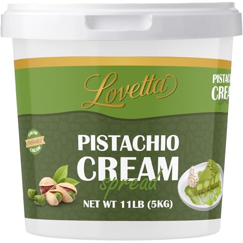 Lovetta Pistachio Cream Sweet Bulk 11lb (5kg) Tub – Dubai