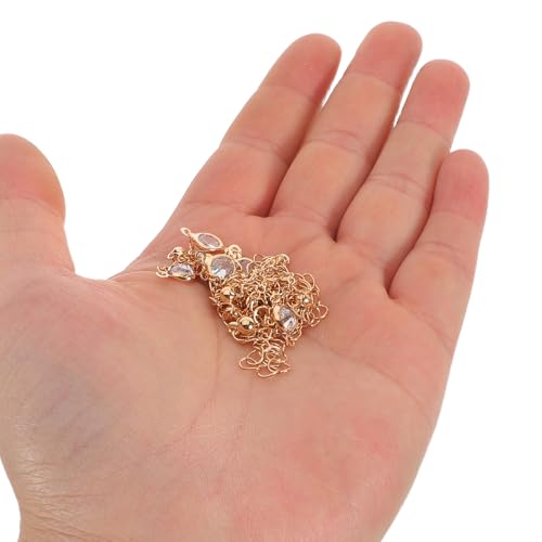 Cadena de cintura ajustable con eslabones metálicos resistentes pack de 3 4