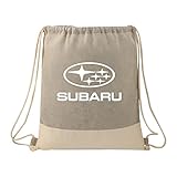 Subaru Genuine LOGO Recycled Cotton Draw Bag Wrx Sti Forester Ascent Outback Crosstrek Legacy impreza Brz New