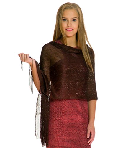 brown shawls for dresses