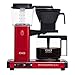 Moccamaster KBG Select, Macchina Caffè, Filtri Caffe, Macchina del Caffè, Rosso Metallizzato, 1.25 Litri immagine