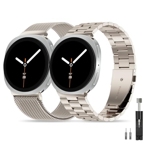 Koazon^bVEHb`oh Samsung Galaxy Watch 8 42mm 44mm/8 Classic 46mmɑΉ XeXX`[`F[ CNXv puXbg Galaxy Watch 8ANZT[p