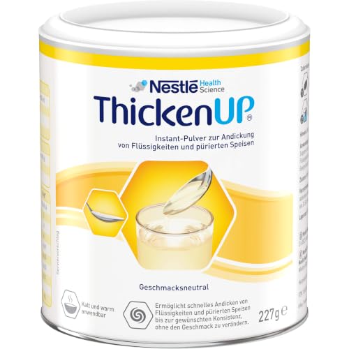 Nestlé Health Science ThickenUP Pulver für Flüssigkeiten und Pürierte Speisen Glutenfrei 1 x 227 g Dose