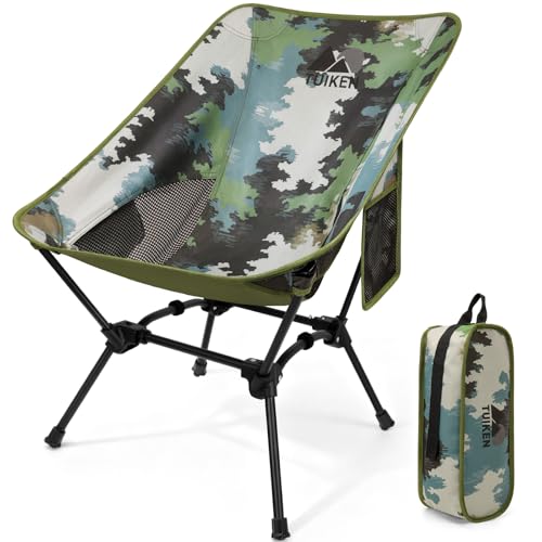TUIKEN Ultralight Camping Chair Backpacking Chair, Portable...