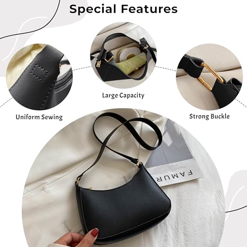 Image of Kraptick Hand Bag - Stylish Small Shoulder Bag for Women, Mini Shoulder Purse, Casual Lightweight Sling Bag for Women, Crossbody Bag for Ladies, Women's Travel Handbag