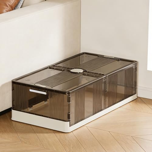 Contenedor de almacenamiento debajo de la cama plegable y transpirable 4