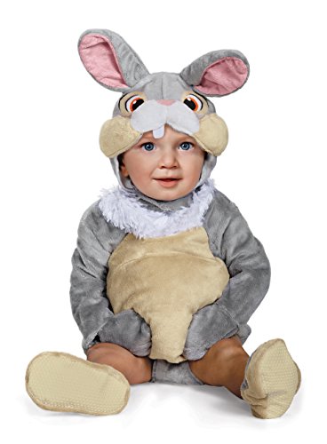 Disguise Baby Thumper Deluxe Infant Costume, Gray, 6 to 12 Months