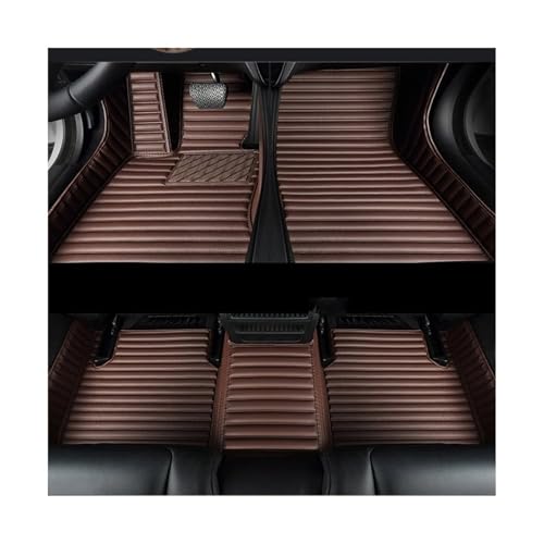Tapis de sol voiture en cuir PU et caoutchouc pour BMW I4