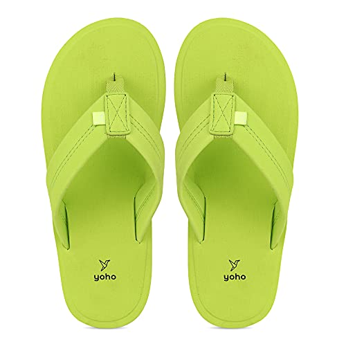 Image of YOHO Women Black soft slippers | Comfortable and Stylish flip flop | Chappal for Woman in exciting colors | Daily Use | Lightweight | Anti Skid Monsoon Chappal | Bubbles