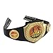 ZipToMeNow Custom Bright Shield Championship Belt in Black