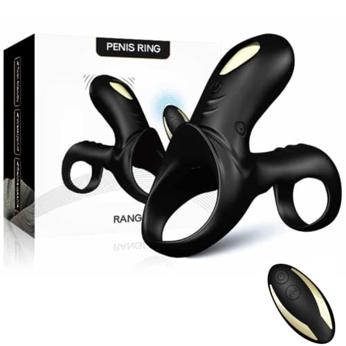 Anel Companheiro com Estimulador de Clitóris Recarregável Com Controle