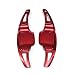 2PCS/Pair Car Accessories Aluminum Steering Paddle Shifter Extension For Cadillac CT6 XT5 2016-2019, Fits for Chevy Chevrolet Camaro 2012-2015 (Red)
