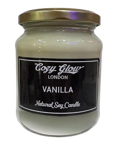 Bougie en cire de soja vanille pour retrouver les souvenirs de l'enfance