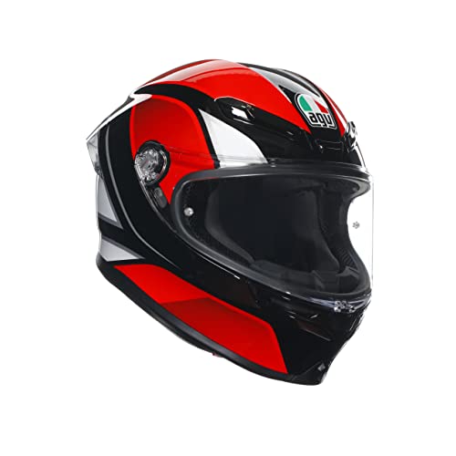 Casque moto AGV K6 S Hypen intégral sport routier léger avec écran anti-buée