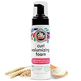 SoCozy Curl Volumizing Foam For Kids Hair | Lightweight for Volume, Control, and Shine | 6 fl oz | No Parabens, Sulfates, Synthetic Colors or Dyes