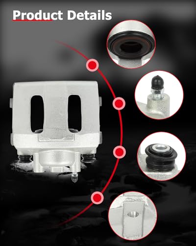 Image of cciyu 184340 184339 Front Left & Right Brake Calipers Without Bracket For Jeep For Cherokee /For Comanche /For Grand Cherokee /For Grand Wagoneer /For TJ /For Wagoneer /For Wrangler