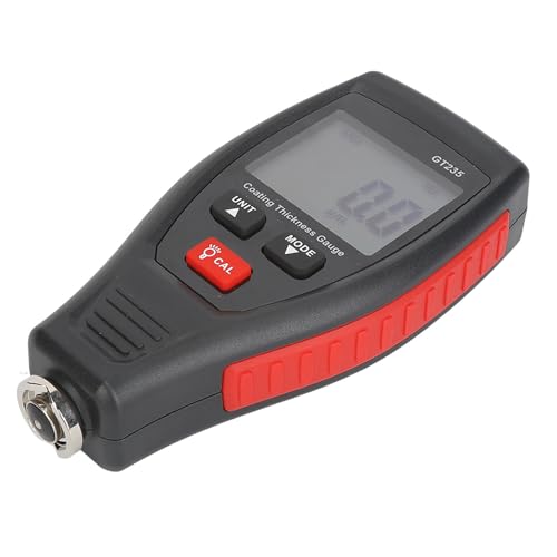 Coating Thickness Gauge Technology Paint Meter with Backlit Display, for Used Car Buyers Paint Testing, ABS Material