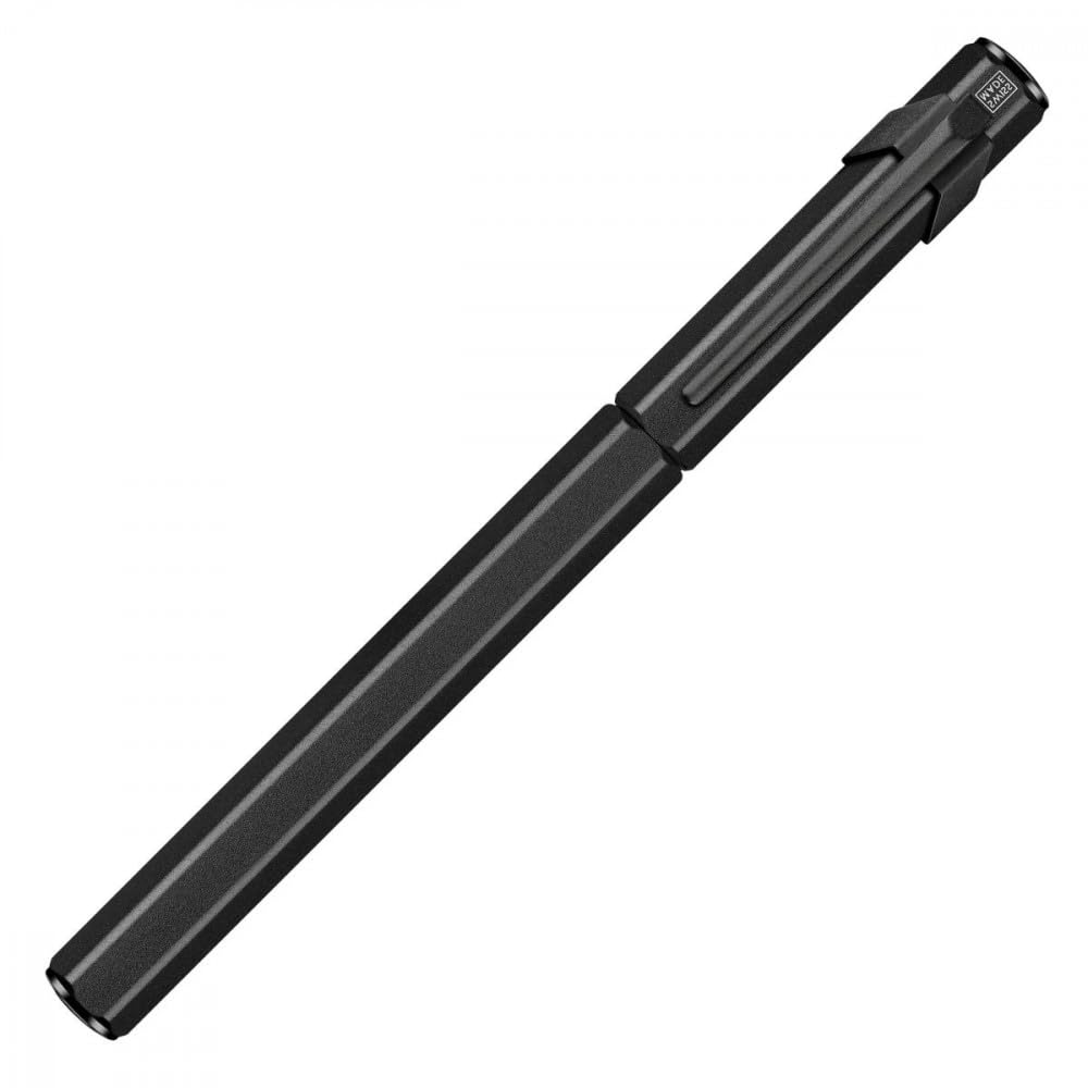 Caran d'Ache 849™ Black Code Füllfederhalter aus Aluminium, Schwarz, Stärke: M, 0840.496
