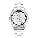 ウマ娘 時計 スチールストラップ時計 ビジネスウォッチ ファッショナブルな時計ストラップ メンズストラップ時計 防水 メンズおよびレディース セイコー時計