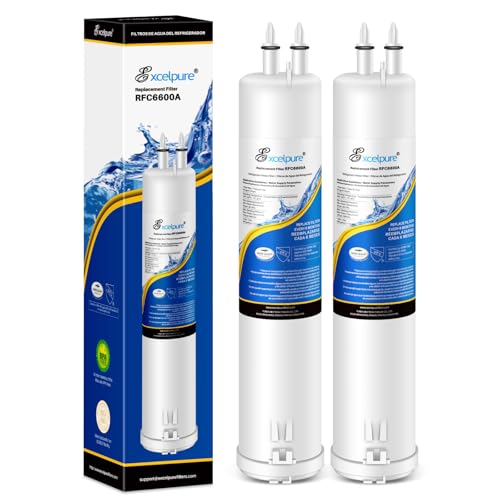 Image of EXCELPURE EDR3RXD1 Compatible with Everydrop Filter 3, 4396841, 4396710, Kenmore 46-9083,46-9030, 9030, 9083, KAD3RXD1, WHR3RXD1 Refrigerator Water Filter, 2PACK