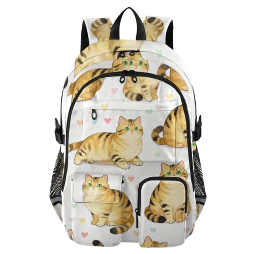 Mochila para laptop de 17.5 pulgadas para adultos: mochila de negocios marrón