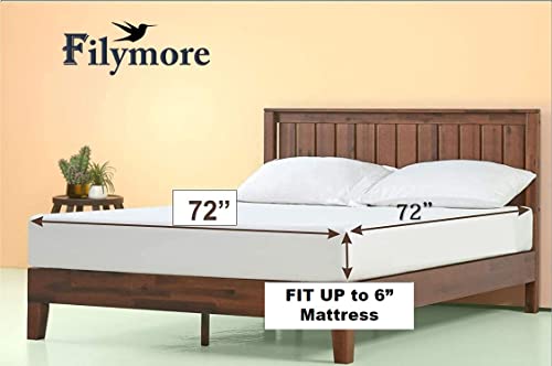Image of Filymore Kids Car Print Fitted Bedsheet Double Bed | 240 TC Microfiber | 72x72 inches | 1 Bedsheet + 2 Pillow Covers | Lemon & Sky Blue