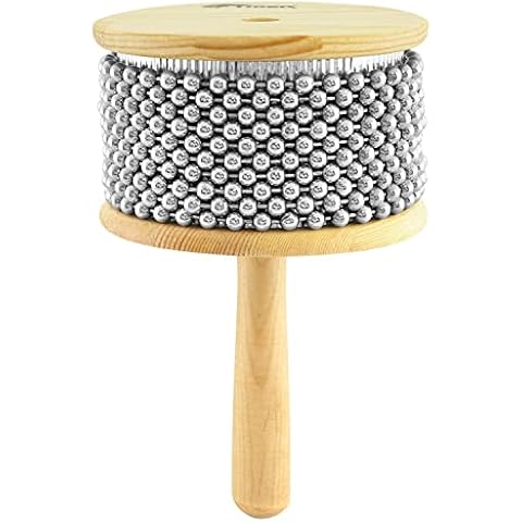 Tiger Cabasa de Madera Afuche Shekere Cover
