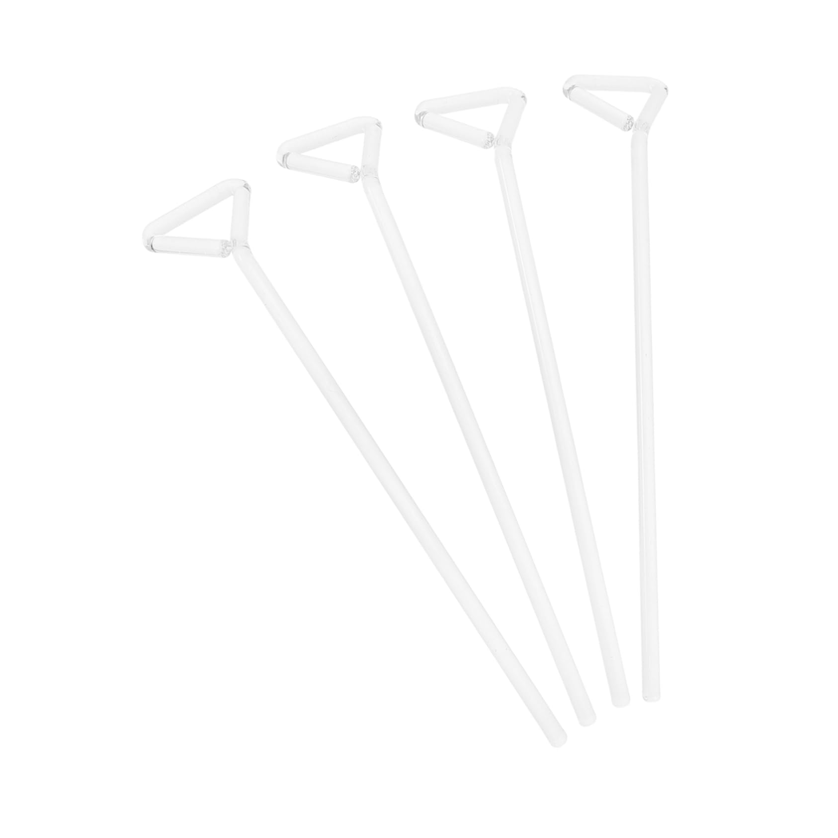 PRETYZOOM Laboratory Accessory Set Cell Spreader Sticks Glass Coating Rods Scraper Spreader