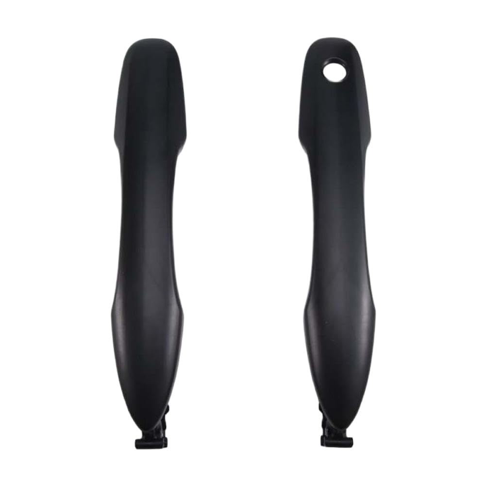 YRzPeYCEM Exterior Front Door Handle Compatible with Prius Yaris Avalon LHD Part Number 69210-47041 69211-02940(Matte Black)