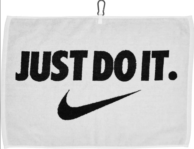 Nike Performance Soft Terry Golf Towel/Size 17 x 25 (White)