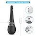 Automatic Electric Enema Bulb for Women - Adorime Rechargeable Vaginal Cleansing System Waterproof Silicone Cleaner Anal Douche Kit with 3 Intensities Modes for Men