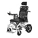 Rubicon DX11 - Reclining Foldable Electric Wheelchairs for Adults - Longest Range 25 Miles of Freedom: Airline Approved Deluxe Electric Wheelchair with Dual 12AH Lithium Batteries, 600W Motor (Model7)