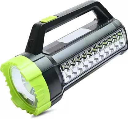 Care 4 Super Bright LED Searchlight Flashlight Torch with Night Light – High Power, Portable-image-40