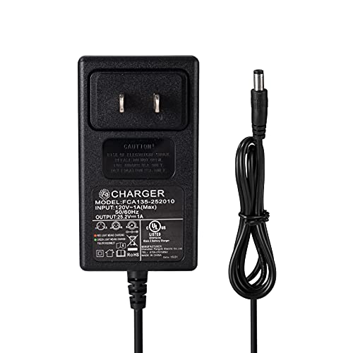 Massage Gun Charger AC/DC 24v ~ 25.2v Charger for 24V Muscle Deep Tissue Massage Gun Power Cord Universal Adapter Switch Power Supply